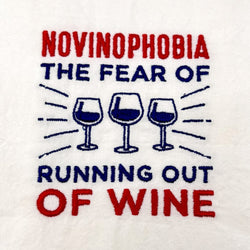 Novinophobia Embroidered Towel - view 2
