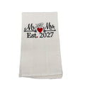 Mr. & Mrs. Est. 2027 Embroidered Towel