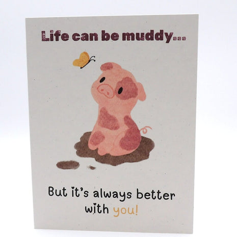 Friendship Pig Card