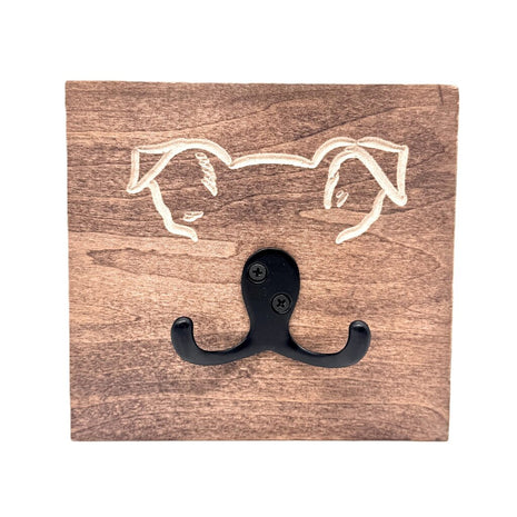 Dog Leash Hanger Brown