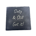 Slate Coaster Square Sixty