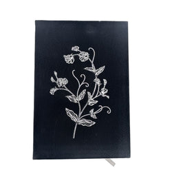 Journal Flower Black - view 1
