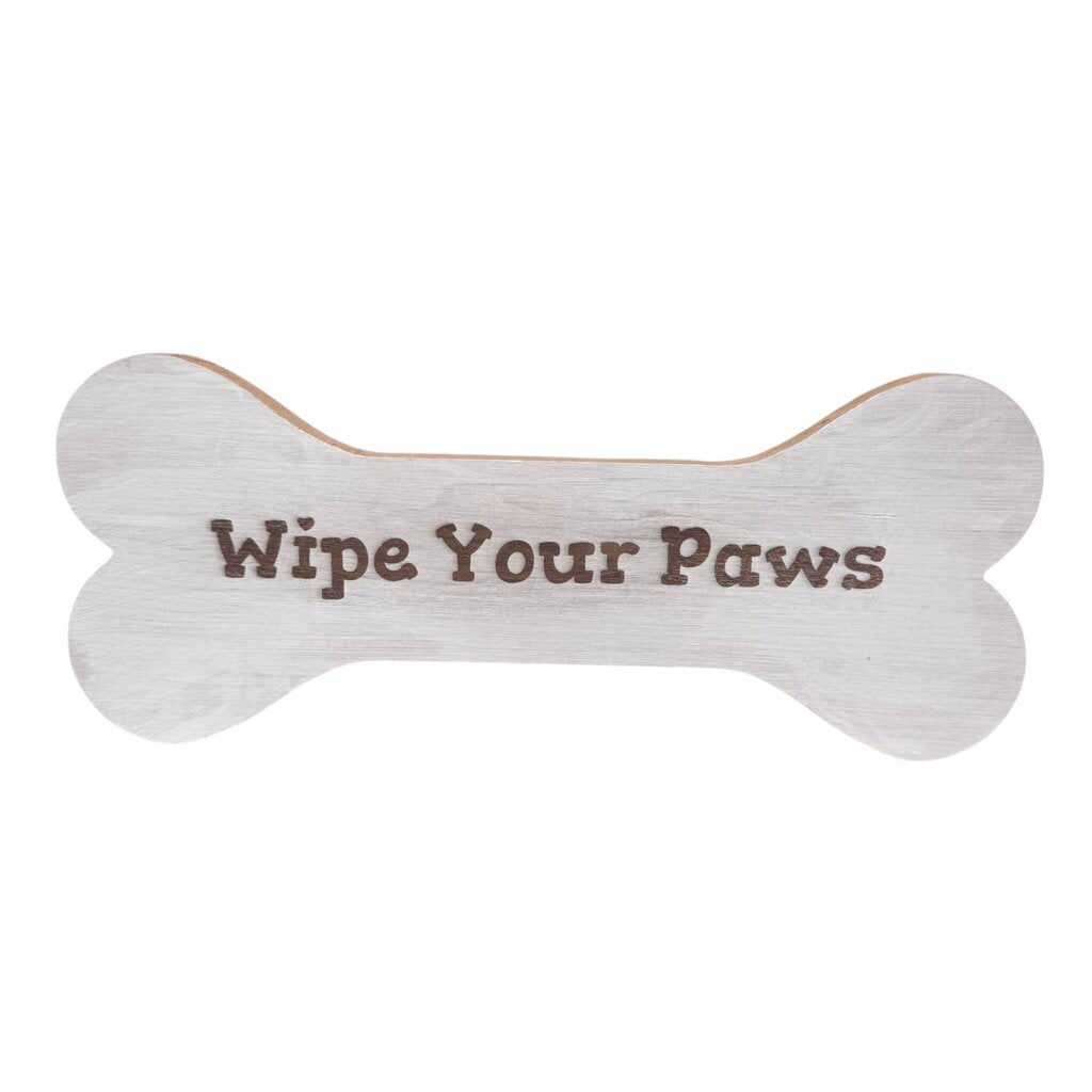 Wipe Your Paws Sign