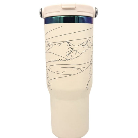 30 oz Tumbler Hiking
