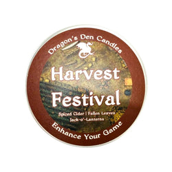 HARVEST FESTIVAL - Tin - Dragon's Den Candles - view 2