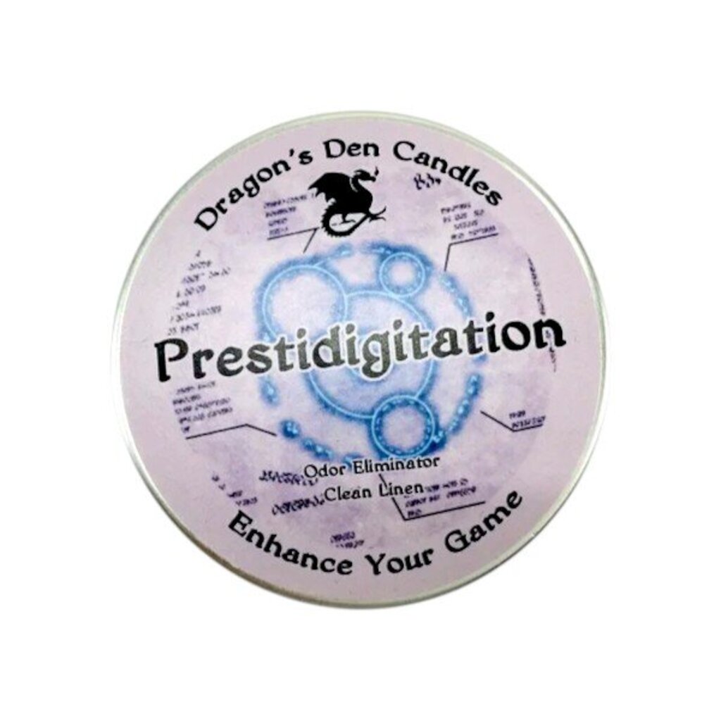 PRESTIDIGITATION - Tin - Dragon's Den Candles