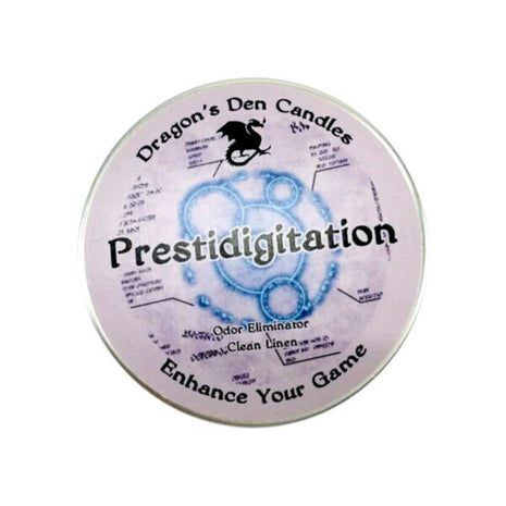 PRESTIDIGITATION - Tin - Dragon's Den Candles
