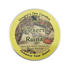 DESERT RUINS - Tin - Dragon's Den Candles - view 2
