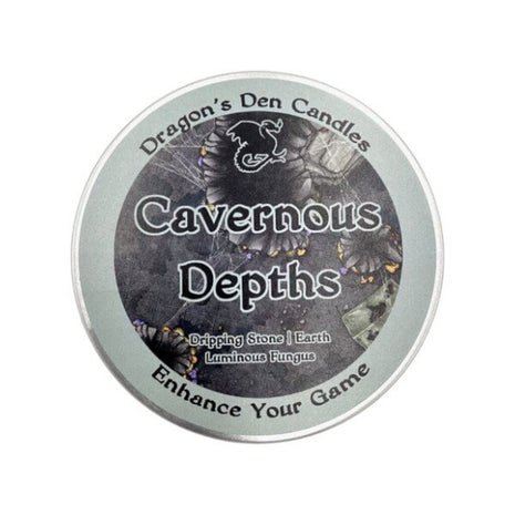 CAVERNOUS DEPTHS - Tin - Dragon's Den Candles
