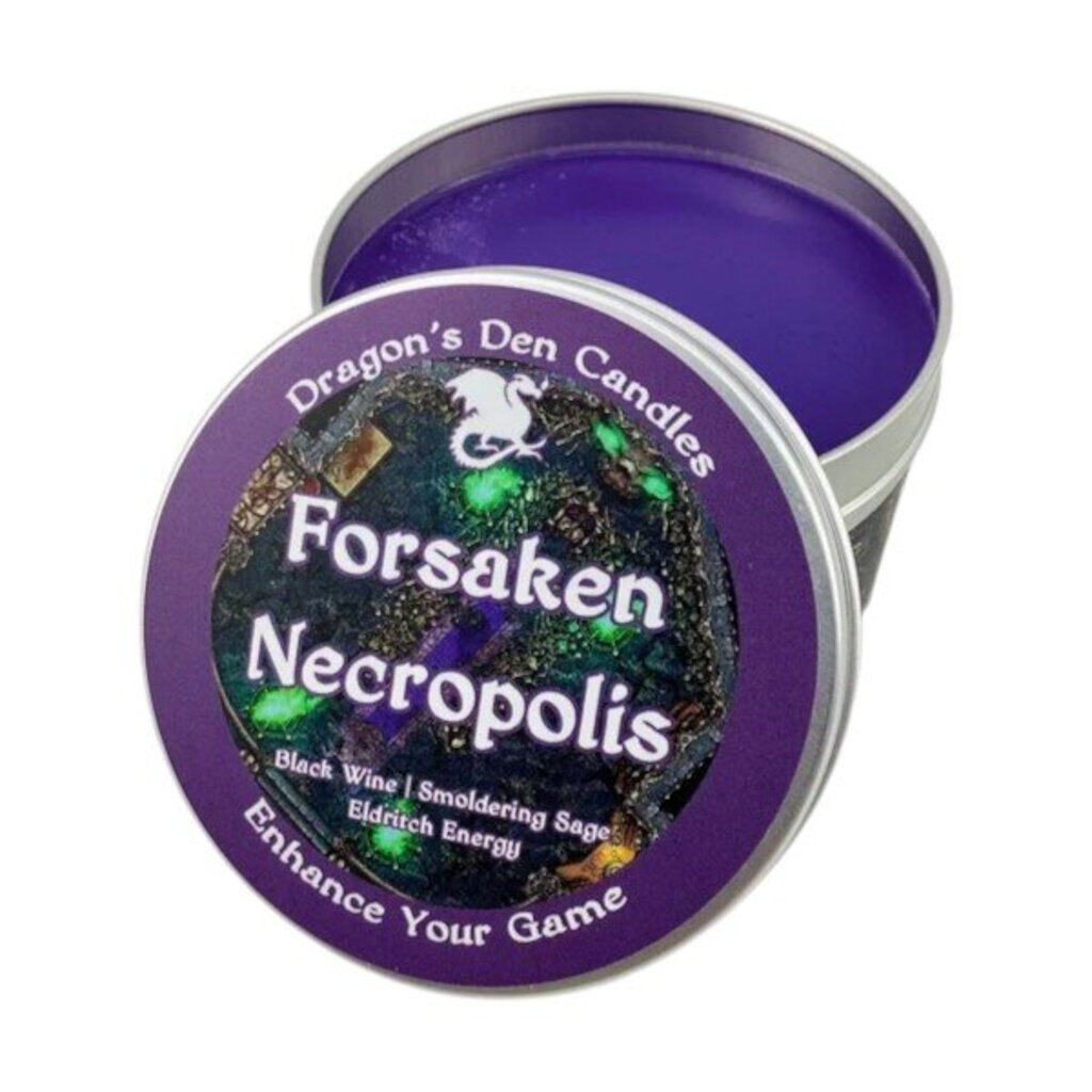 FORSAKEN NECROPOLIS - Tin - Dragon's Den Candles