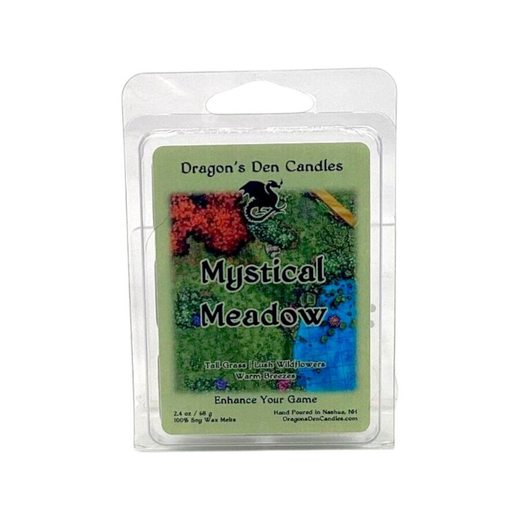 MYSTICAL MEADOW - Wax Melt - Dragon's Den Candles