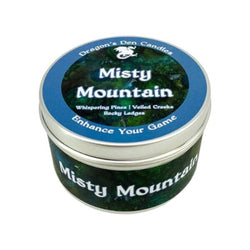 MISTY MOUNTAIN - Tin - Dragon's Den Candles - view 3