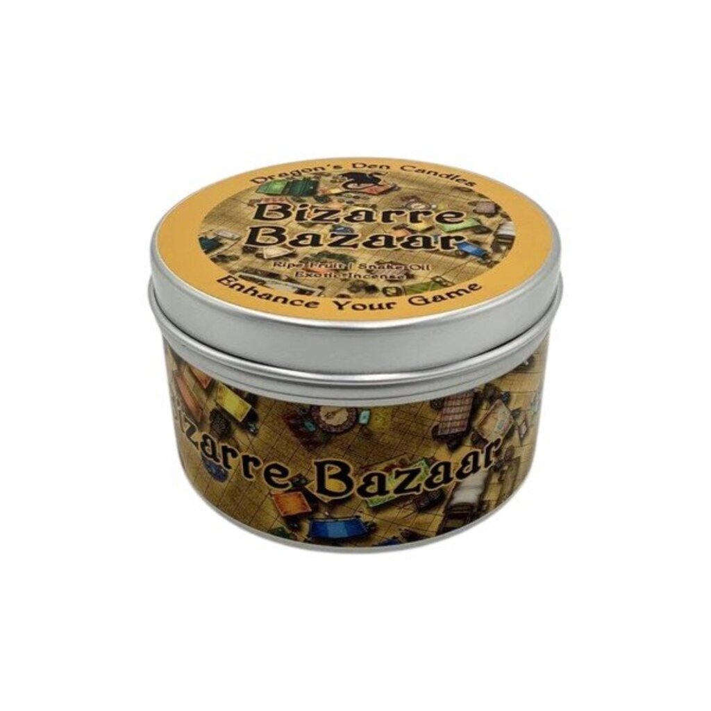 BIZARRE BAZAAR - Tin - Dragon's Den Candles