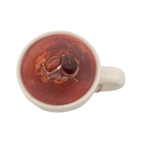 Espresso (White Porcelain) - Mug Candle - 100% soy wax