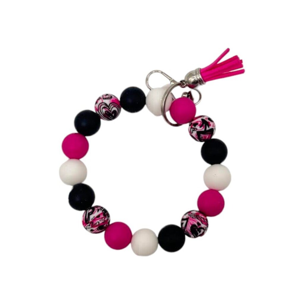 Wristlet Keychain W/ Tassel