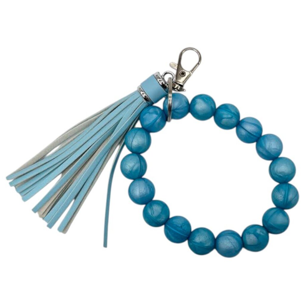 Wristlet Keychain W/ Tassle