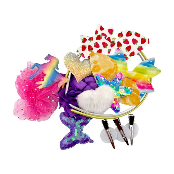 DIY Hair Bow Kit Unicorn