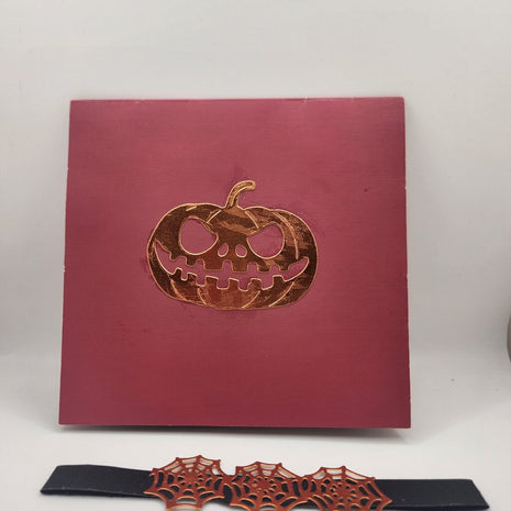 Halloween /Pop Up /3D Copper Cemetary