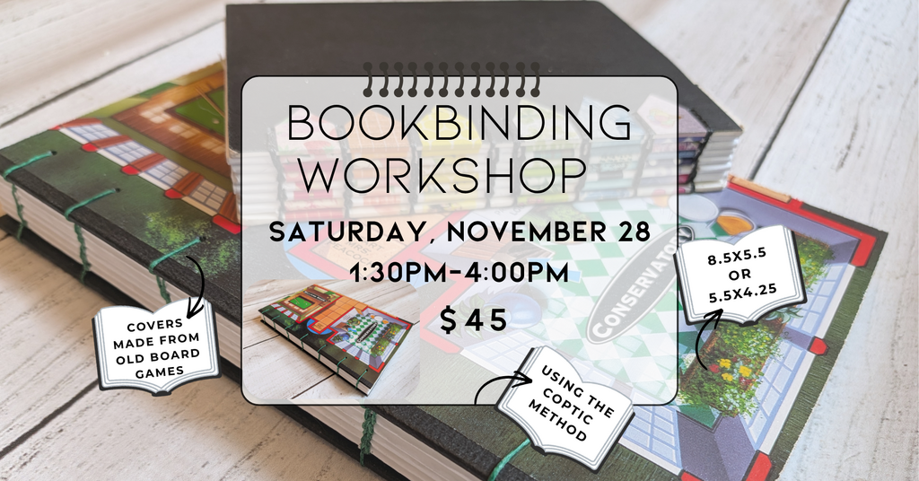 11/28 How to Bind a Hardcover Book Using the Coptic Method