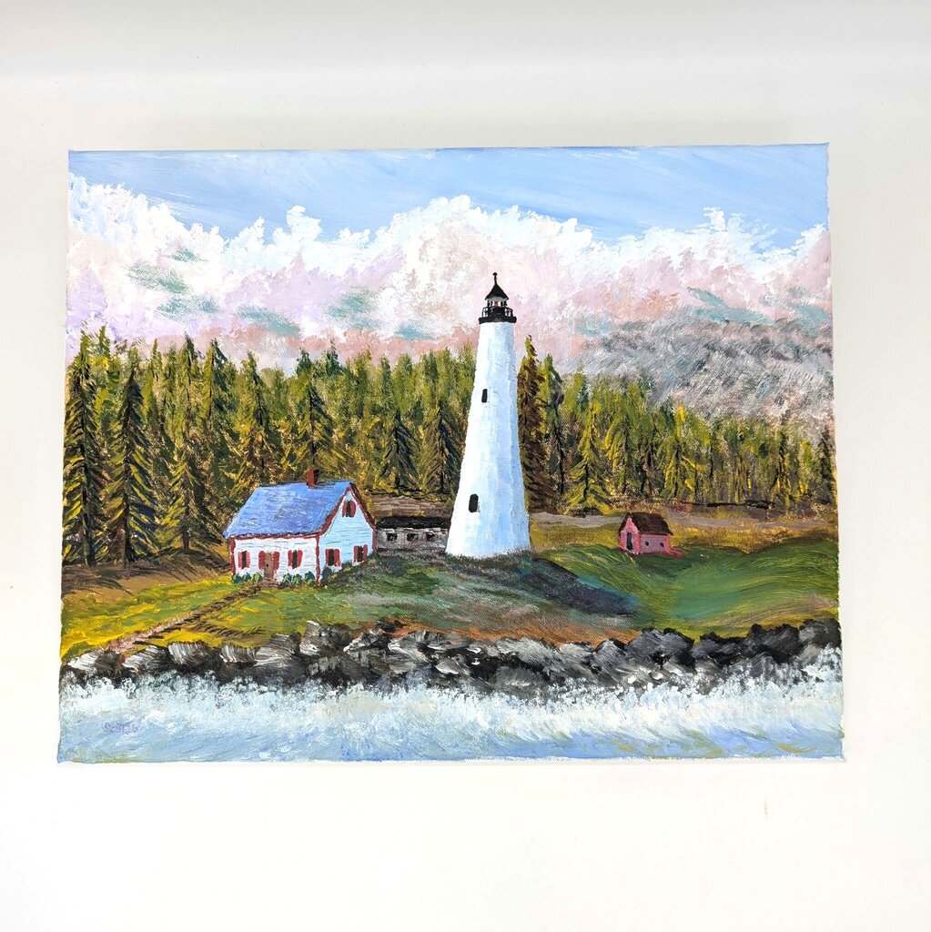 Light House before Storm