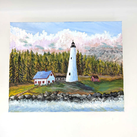 Light House before Storm