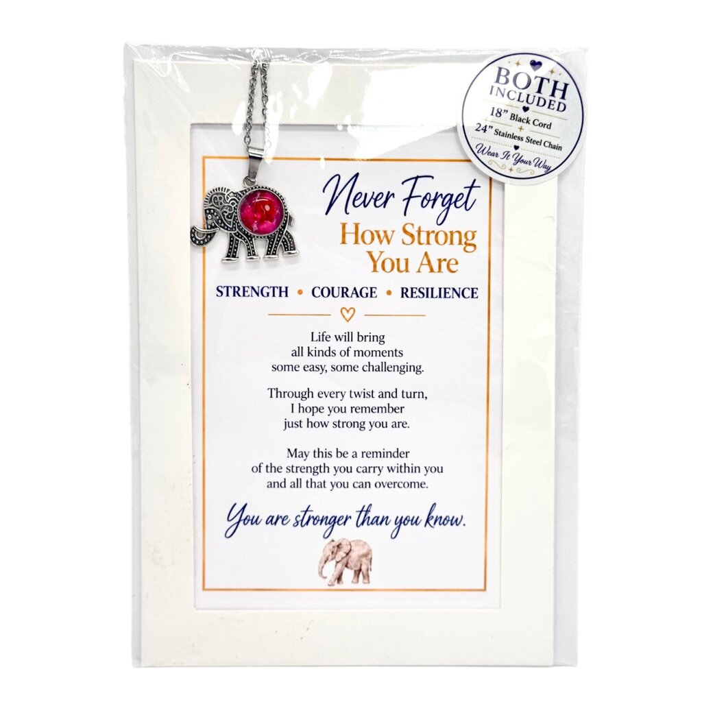 Never Forget How Strong You Are Keepsake Gift Package
