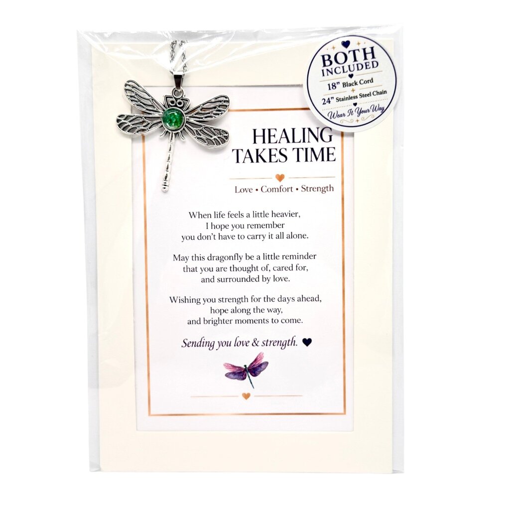 Healing Takes Time Keepsake Pendant Gift Package