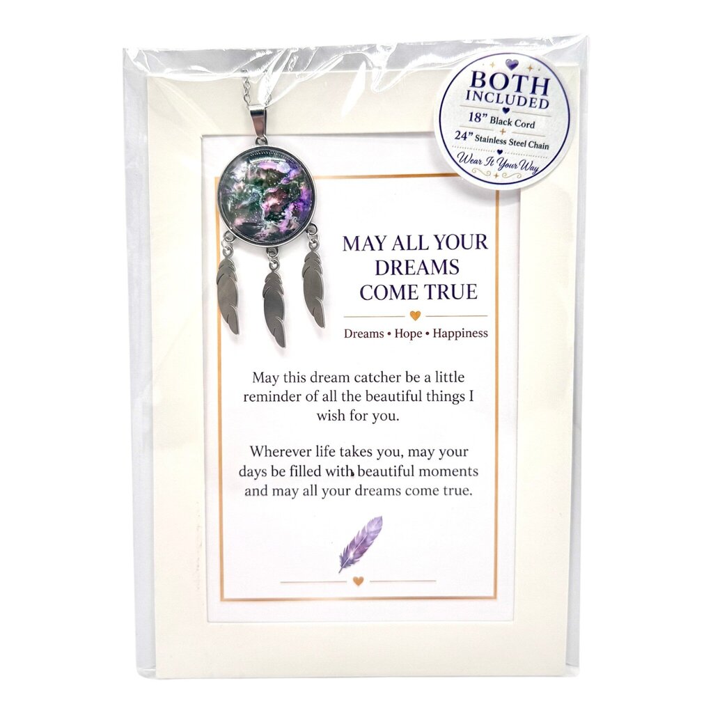May All Your Dreams Come True Keepsake Pendant Gift Package