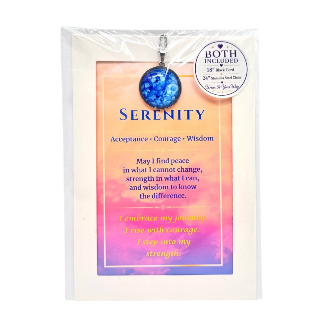 Serenity Keepsake Pendant Gift Package- Acceptance