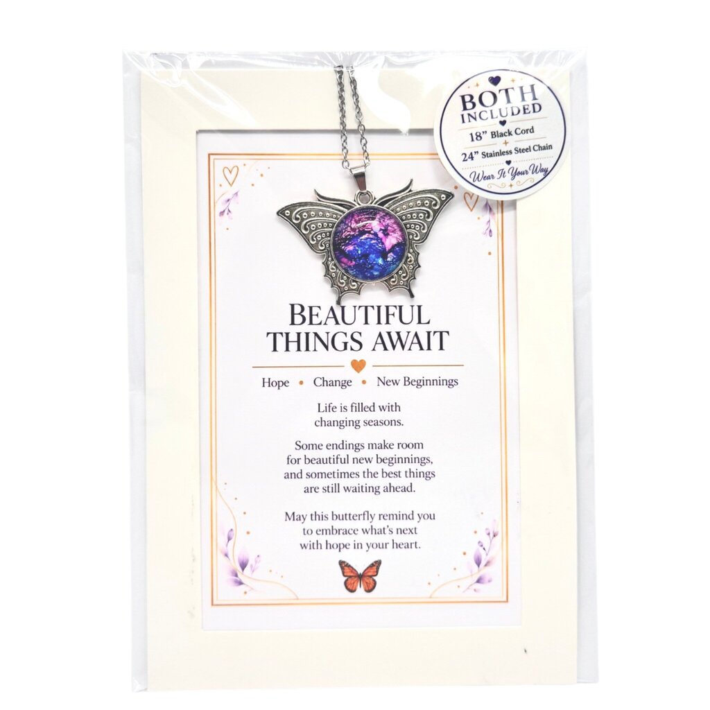 Beautiful Things Await Keepsake Pendant Gift Package