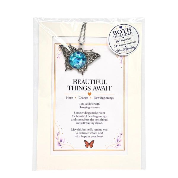 Beautiful Things Await Keepsake Pendant Gift Package