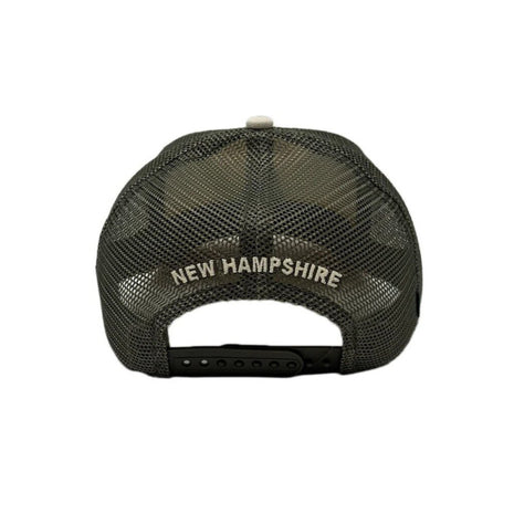 NH Sunburst Trucker Hat - Stone/Bronze/Olive Mesh