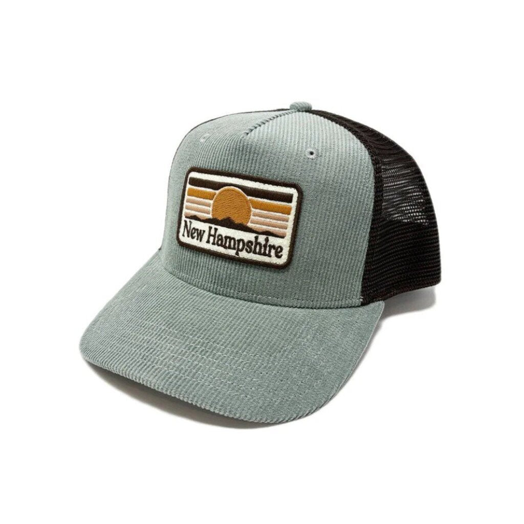 NH Sundrop Hat - Sawgrass Corduroy/Brown Mesh