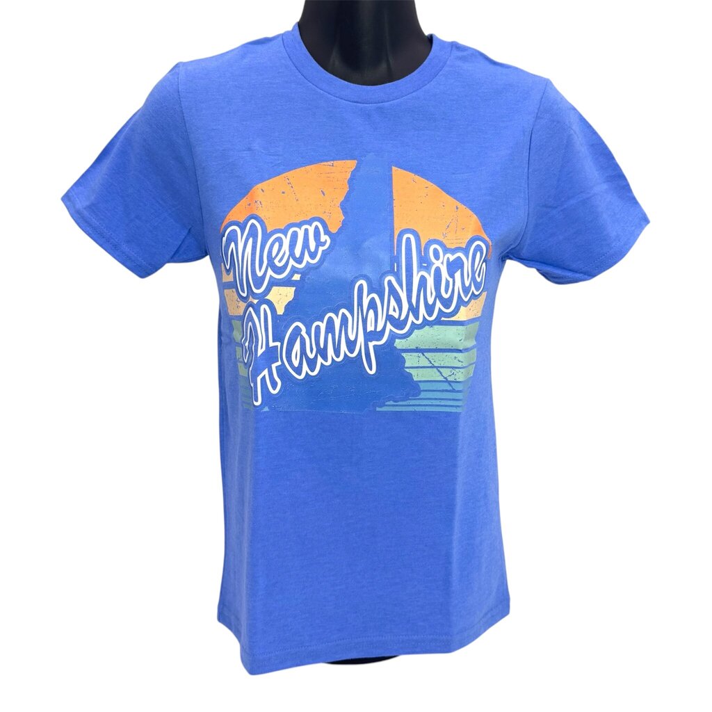 NH Youth Light Blue Half Sun with Light Blue NH Orange Sun