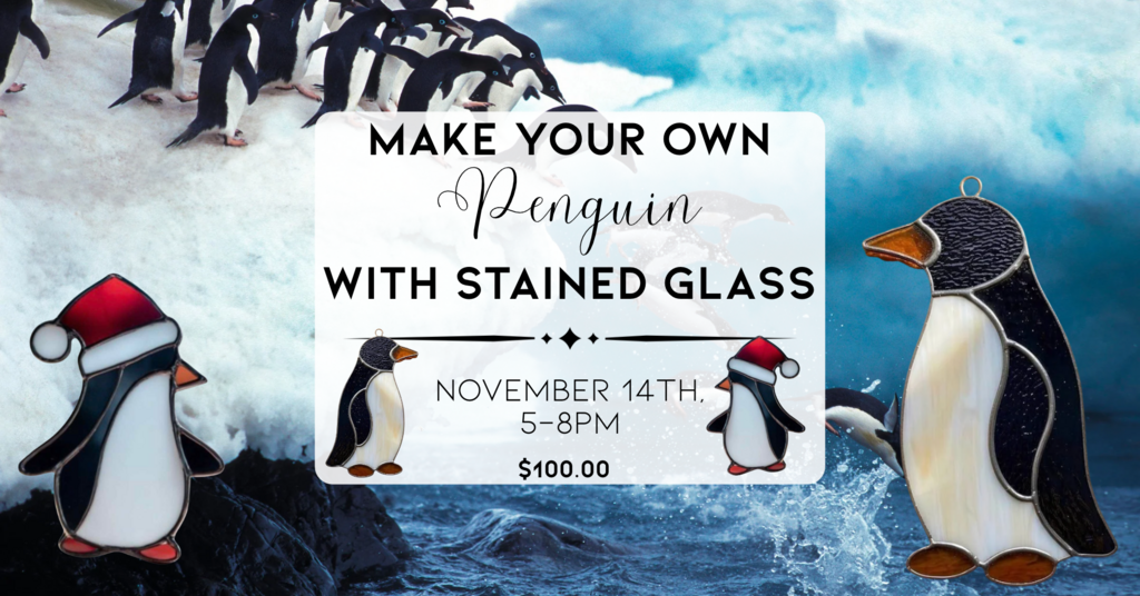 11/14 Penguin Stained Glass