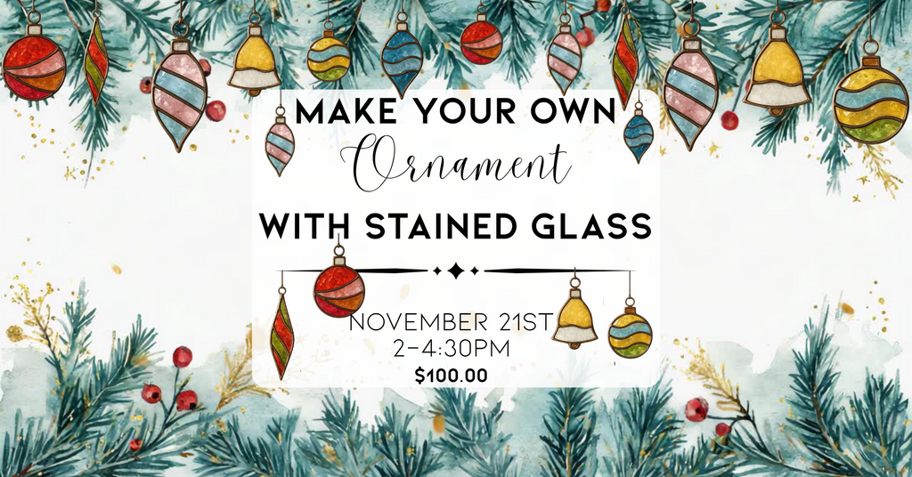11/21 Ornament Stained Glass
