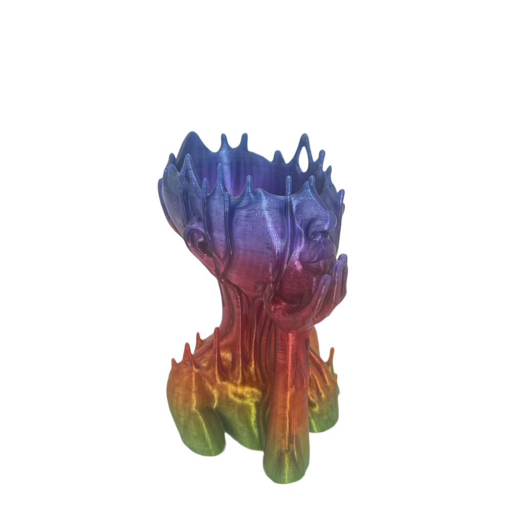 MELTED GIRL PLANTER MED