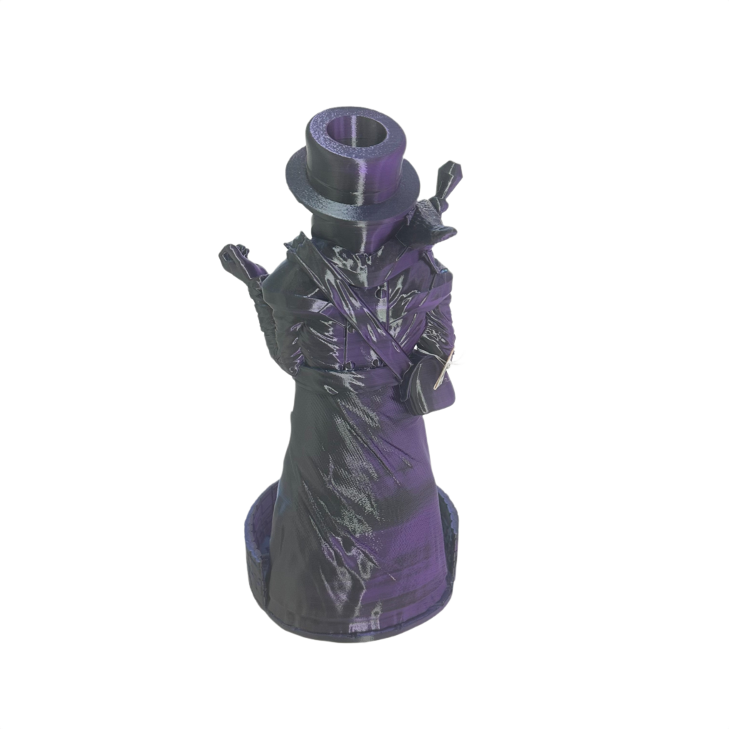 PLAGUE DOCTOR DICE TOWER FATES END BL-PUR-BK