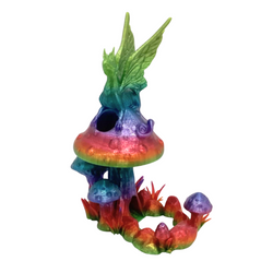 FAY DRAGON DICE TOWER TRANSPARENT RAINBOW (FE) - view 1