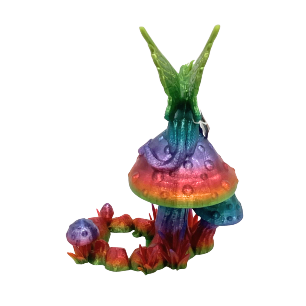 FAY DRAGON DICE TOWER TRANSPARENT RAINBOW (FE)
