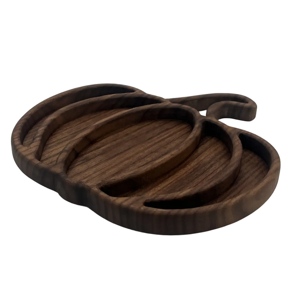 Walnut Pumpkin Tray