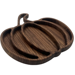 Walnut Pumpkin Tray - view 3