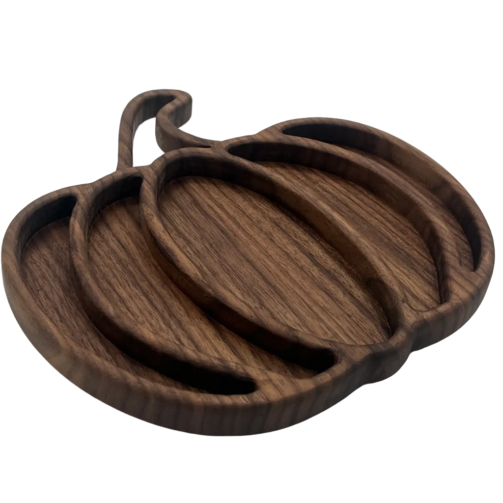 Walnut Pumpkin Tray