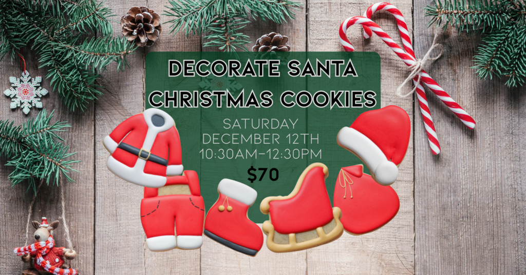 12/12 - Santa's Set Sugar Cookie Decorating Class