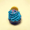 Lemon Blueberry Bath Bomb Cupcake