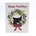 Cat Christmas Pawlidays Card
