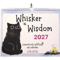 Whisker Wisdom 2027 Cat Wall Calendar