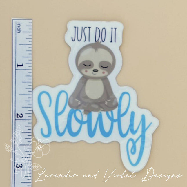 SLOTH VINYL STICKER