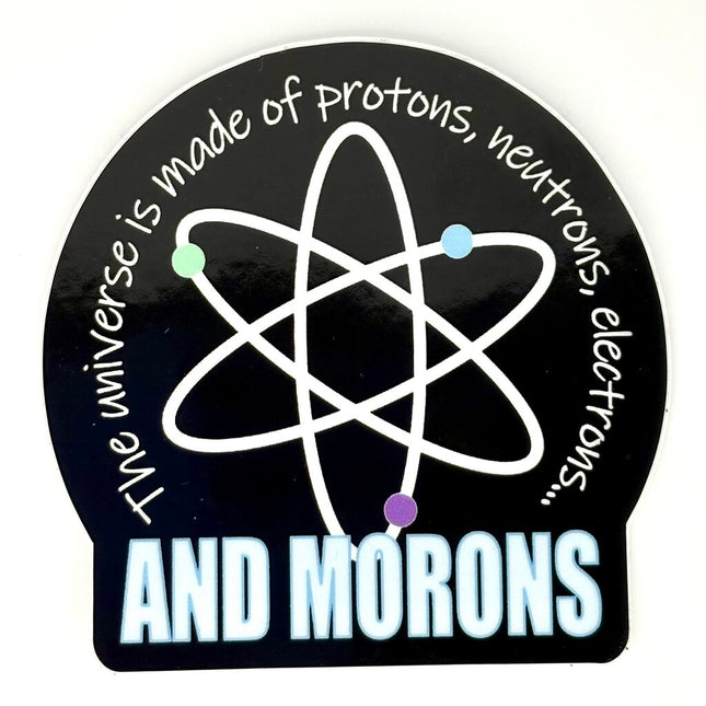 MORONS VINYL STICKER