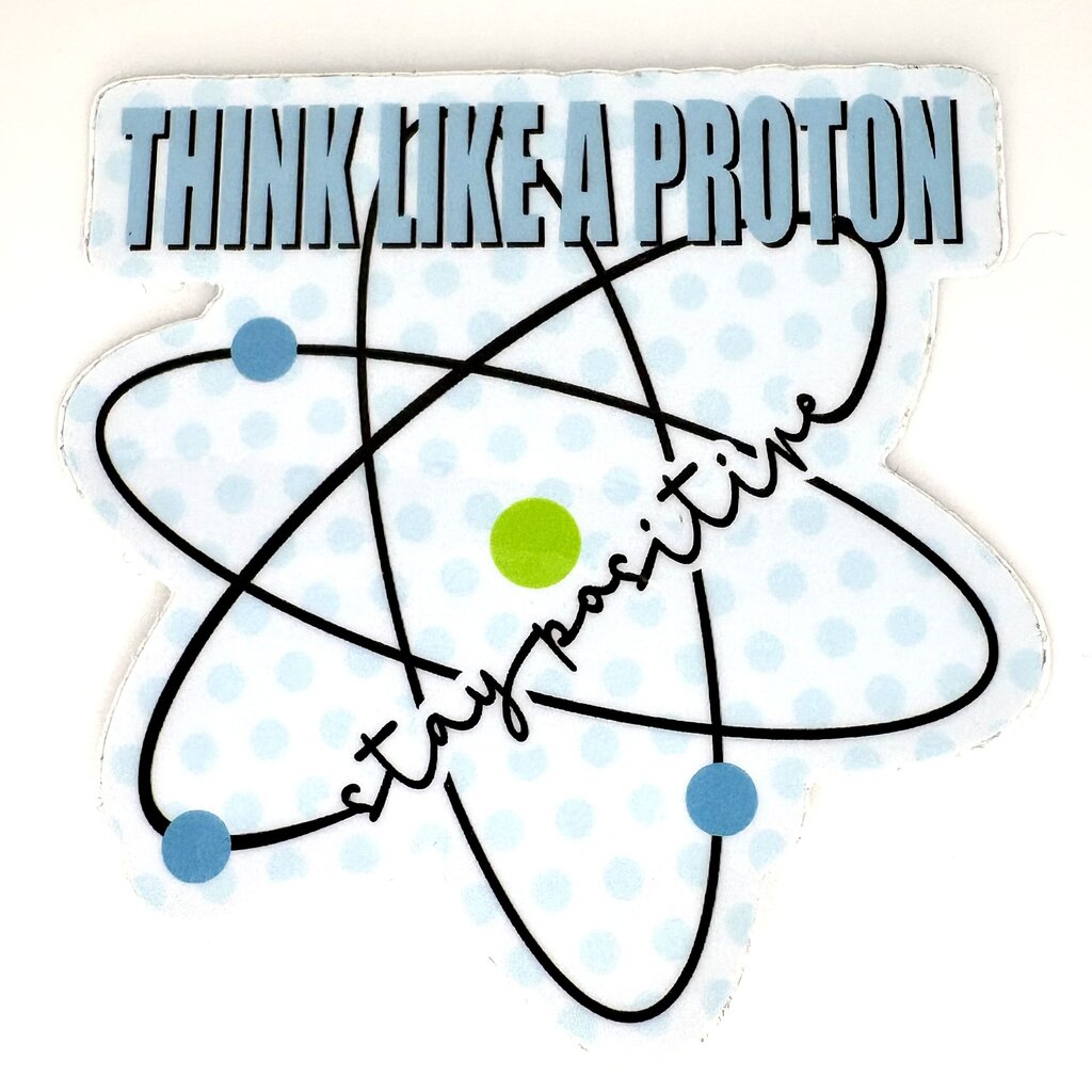 PROTON POSITIVE VINYL STICKER